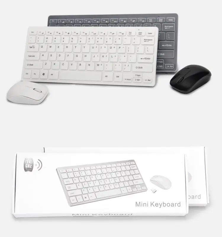 Mini Keyboard & Mouse Combo