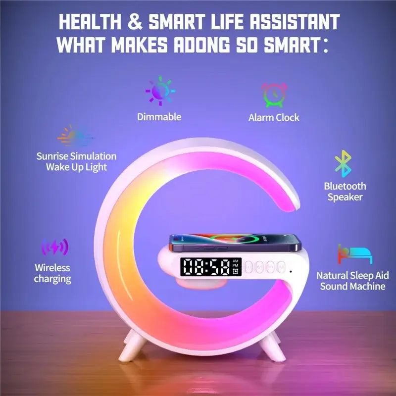 Multifunction night light wireless charger